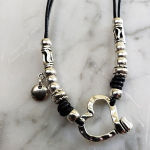 Uno de 50 INSPIRED  heart necklace